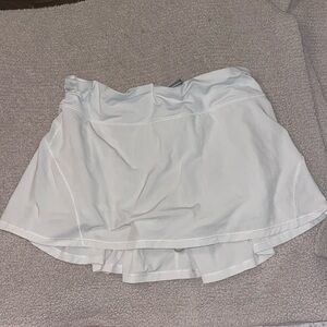 White lululemon skirt size 10